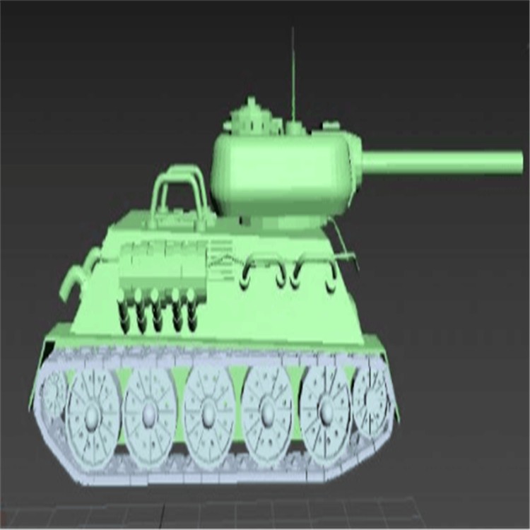 乐昌充气军用坦克模型